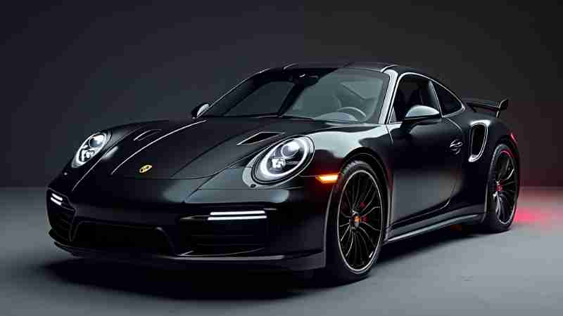 911 Turbo S: Porsche's Latest Hybrid Powerhouse Arrives Later This Year, Concept art for illustrative purpose, tags: porsche den - Monok